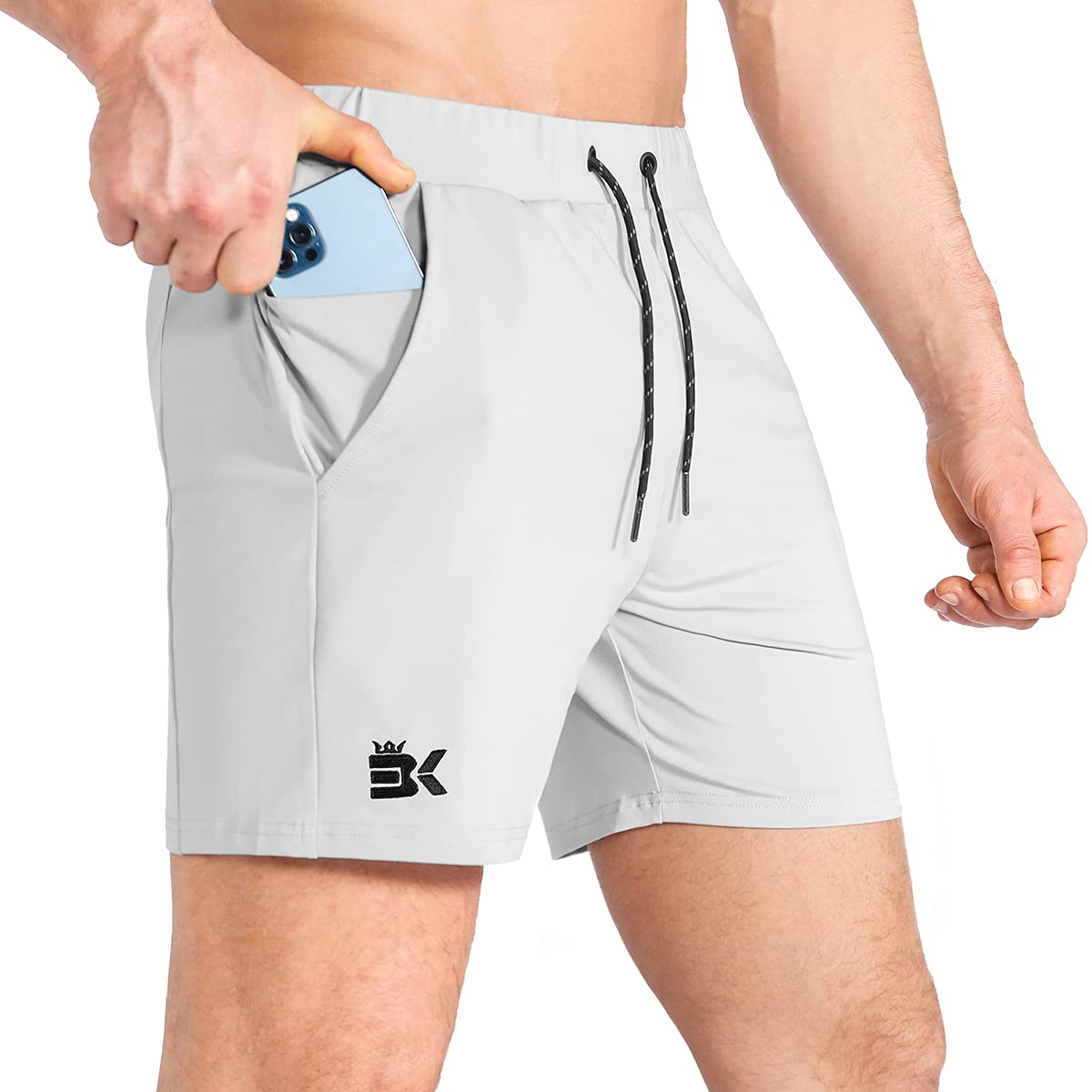 Men's Lightweight Gym Shorts – Quick Dry, Stretchy & Multi-Pocket Workout Shorts