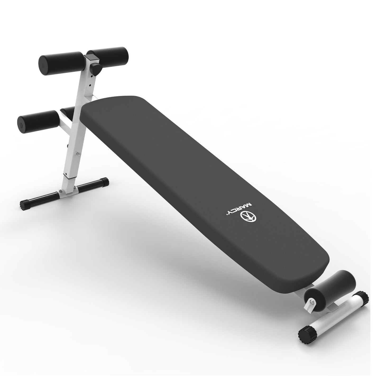 Marcy Adjustable Slant Board & Ab Bench – 4 Incline/Decline Positions for Home Gym