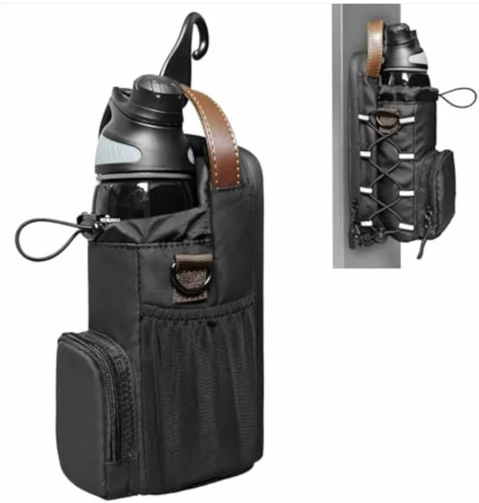 Waterproof Gym Sport Bag – Portable Weekend Bag with Water Bottle Holder & Multiple Compartments