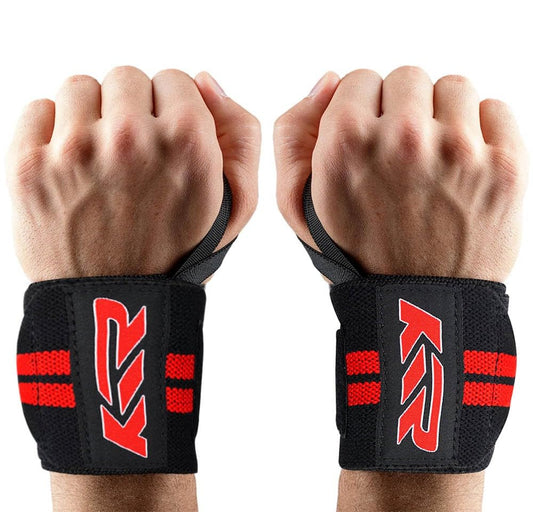 KTR Wrist Wraps for Men & Women | Gym Support for Weightlifting, Deadlifting & Strength Training